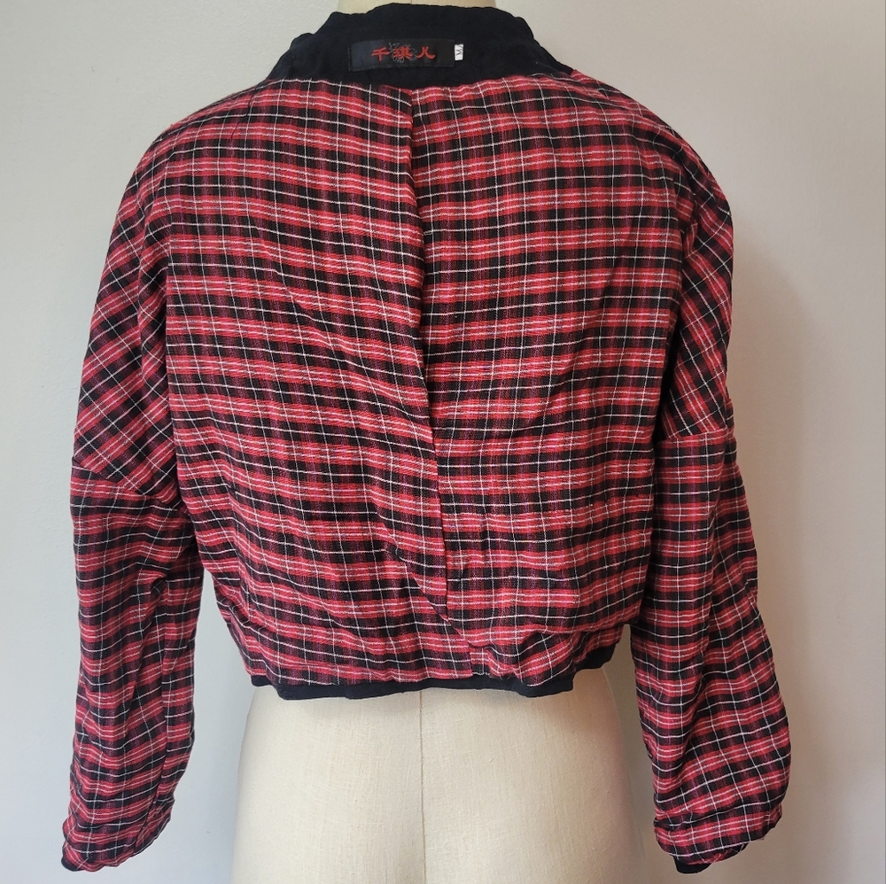 Chinese Embroidered Cropped Jacket - Picture 12 of 15